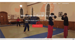 Desktop Screenshot of barriejiujitsu.ca