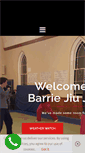Mobile Screenshot of barriejiujitsu.ca